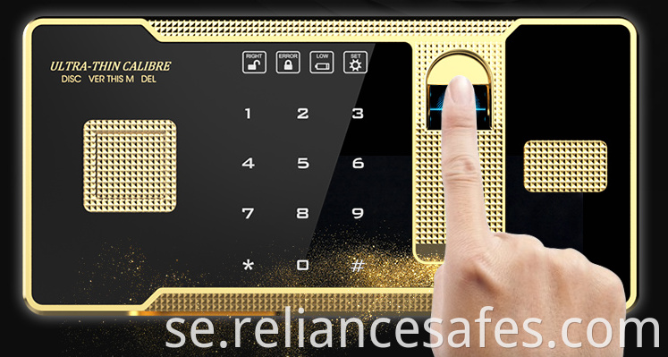 Fingerprint Biometric Deposit Safe Box